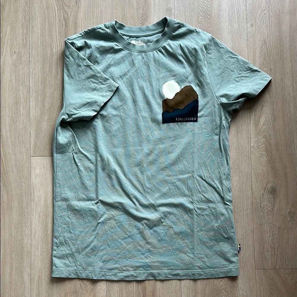 Fjallraven Green Graphic Tee